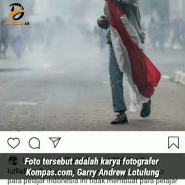 Anak STM yang Fotonya Viral Ditangkap Polisi
