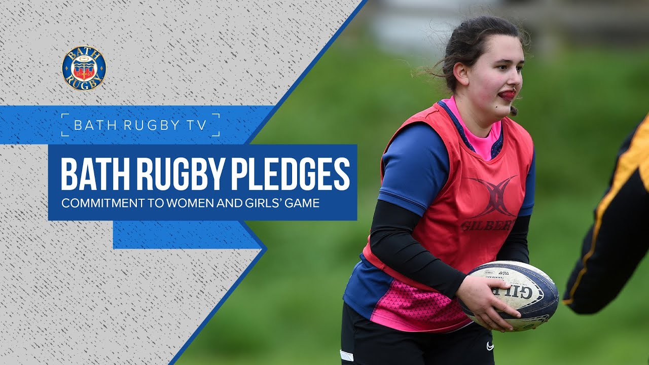 Bath Rugby pledges commitment to women and girls game