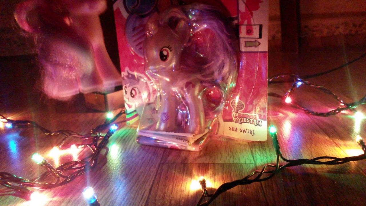 MLP- toy review sea swirl happy new year. Oyuncak açılışı sea swirl mutlu yillar❄⛄🌲