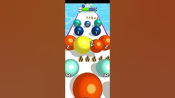 A-Z Run Game | Level #123 | Satisfying Gameplay Walk-through Android ios Game #shorts #azrun #gaming