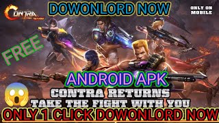 HOW To DOWNLOAD & INSTALL GARENA CONTRA RETURN FOR ANDROID VERSION APK || (CONTRA RETURN) screenshot 1