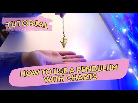 How to use a pendulum with charts: Step by Step Tutorial