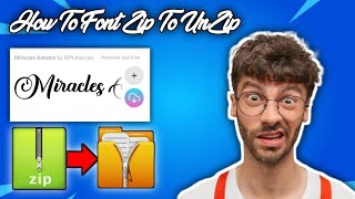 How To Unzip Dafont Fonts In Android | #fonts #unzip #techshow screenshot 2