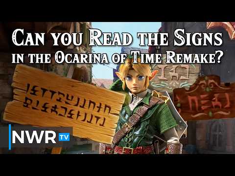 Does the Hylian Text in the Ocarina of Time Remake Make Sense?