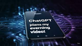 ChatGPT Plans My Evening! 🤖 #shorts