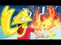 Yellow sad origin story cartoon animation
