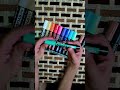 unboxing of camel acrylic markers these are so good and so smooth I honestly recommend you by it
