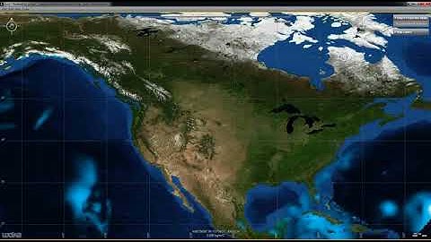 Luciad Lightspeed NetCDF Weather Data Visualization Time Variation