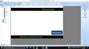 RUNBAR IN WECON HMI | #wecon_hmi #rubbar #wecon_hmi_runbar #pi3070 #pi3102 #hmi_tutorial