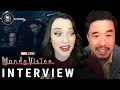 'WandaVision' Interviews with Kat Dennings and Randall Park