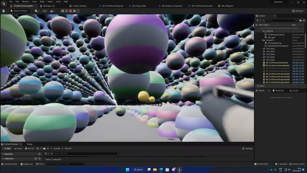 Performance particles. Performance particles