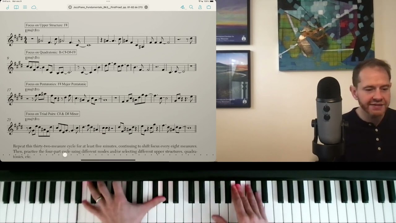Jazz Piano Fundamentals Book 3, Unit 5 | Jeremy Siskind