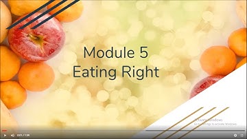 GET SMART PLUS 4 : MODULE 5 :EATING RIGHT