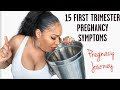 15 Surprising First Trimester Pregnancy Symptoms |What To Expect| Pregnancy Journey