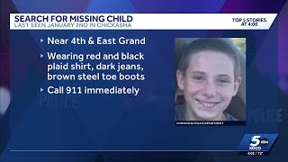 OSBI joins investigation into 'suspicious disappearance' of 12-year-old Chickasha boy
