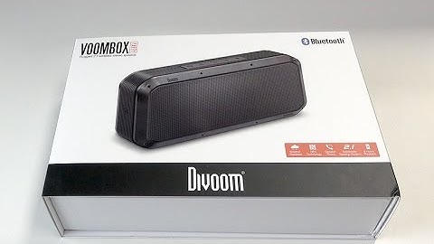 Divoom Voombox Party Wireless Speaker Unboxing