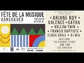 Fte de la musique 2022 by alliance franaise vancouver