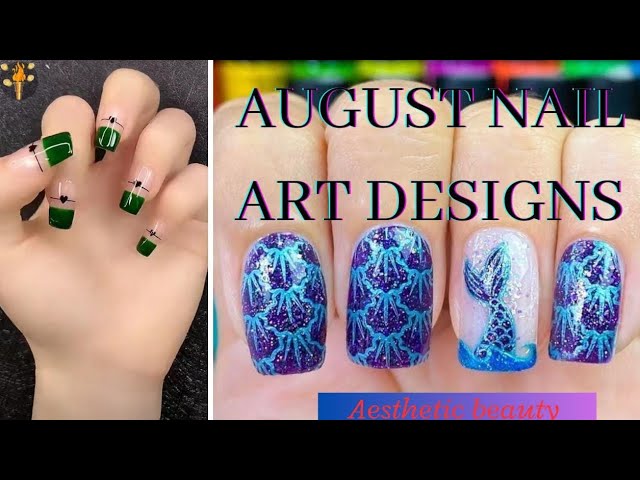 Pin by Armando on nail idea | August nails, Chic nails, Floral nails