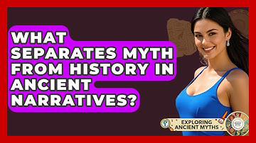 What Separates Myth From History In Ancient Narratives? - Exploring Ancient Myths