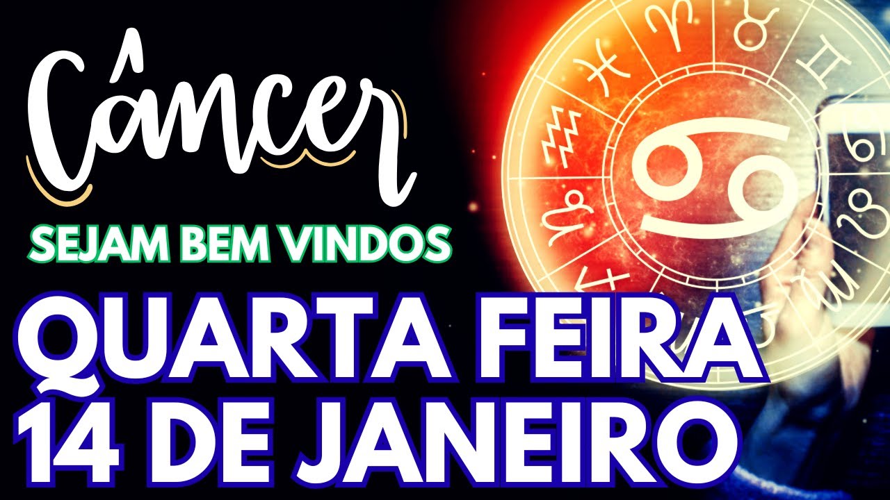 ♋ CÂNCER NESTA QUARTA FEIRA 14 DE JANEIRO TRAZ CURA EMOCIONAL, INTUIÇÃO PODEROSA E PROSPERIDADE