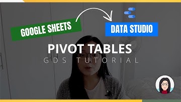 2-IN-1 PIVOT TABLE TUTORIAL - Build Google Sheets Pivot Tables in Google Data Studio w/ 3 Examples