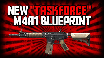 THE NEW "TASK FORCE" M4A1 BLUEPRINT - MODERN WARFARE 2 REMASTERED BUNDLE - (BEST MW CLASS SET UP)
