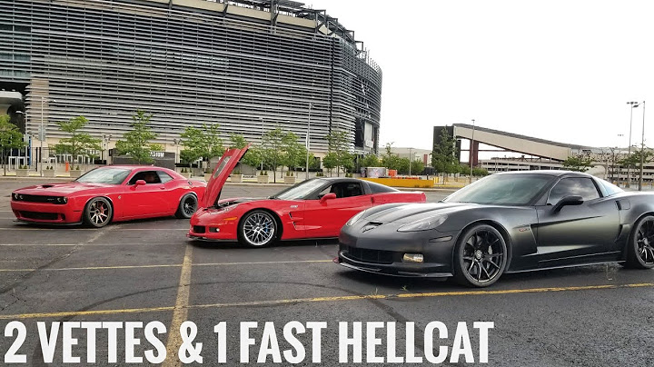 Two Fast Corvettes Try to Destroy My Hellcat Fresh Out The Shop