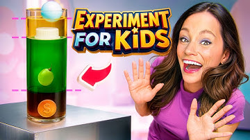 Easy Density Experiment for Kids - Emily