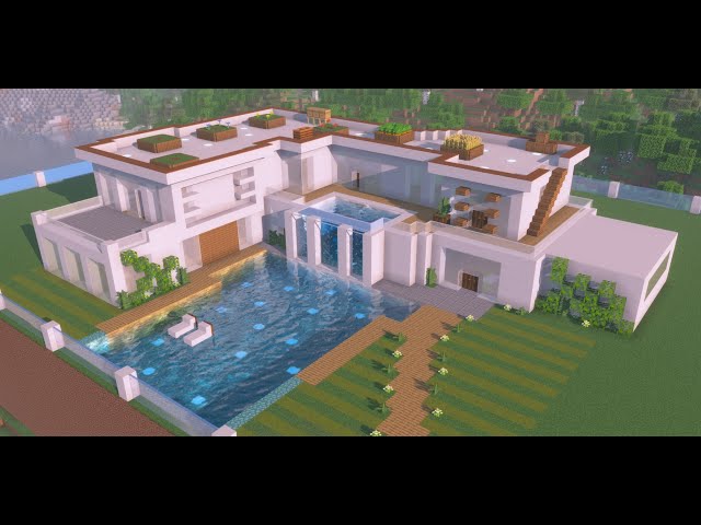 Fastupload.io a X: Minecraft Tutorial - Casa Moderna com Piscina Link:   #Casa #house #manyacraft #manyacraftcasas  #manyacrafthouse #manyacraftmansão #manyacraftmansõesmodernas  #minecraftbuildingmodernhouse