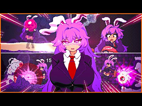 Bunny girl escapes from the strange cave - Udonge in Interspecies Cave Gameplay
