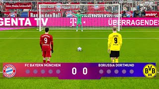 PES 2021  Bayern Munich vs Borussia Dortmund  Bundesliga  Penalty Shootout Gameplay