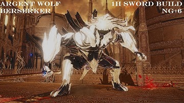 Code Vein - Argent Wolf Berserker - NG+6 1H Sword Build