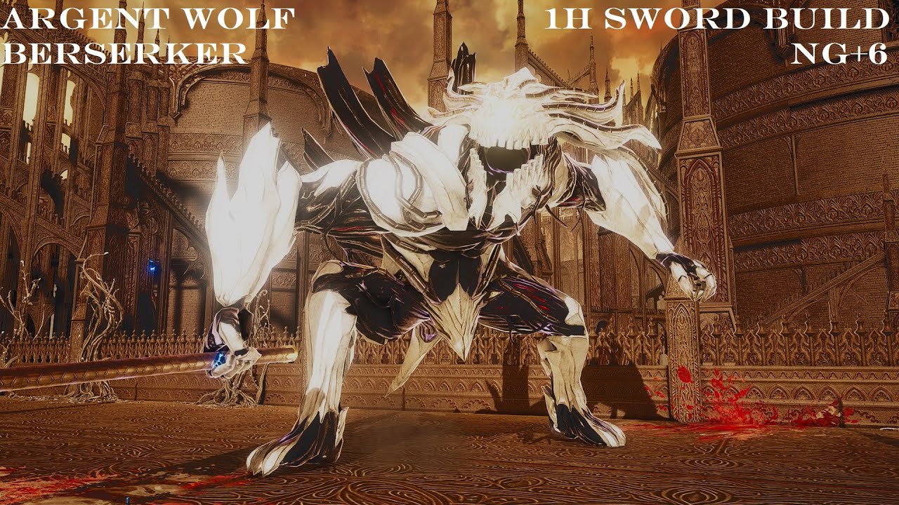 Queen's Knight Sword for Argent Wolf King's Blade at Code Vein