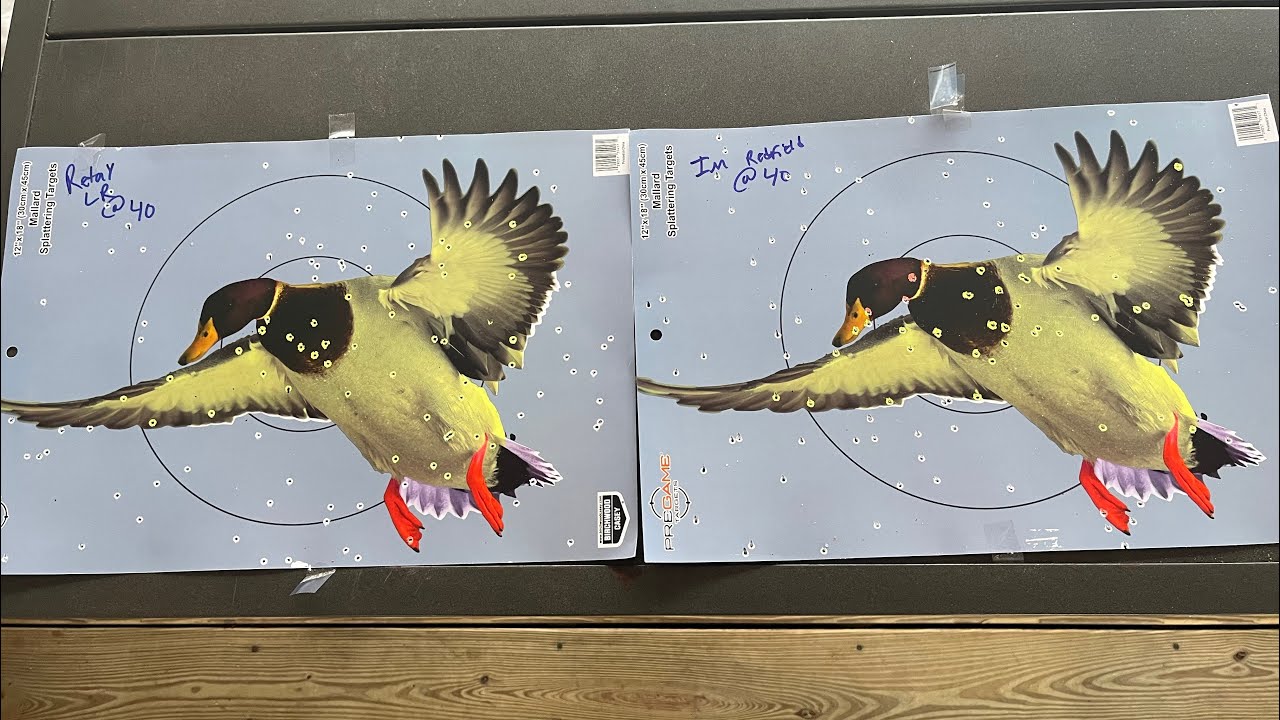 Duck load pattern with redfield vector 12 and escort ps magnum kent ...