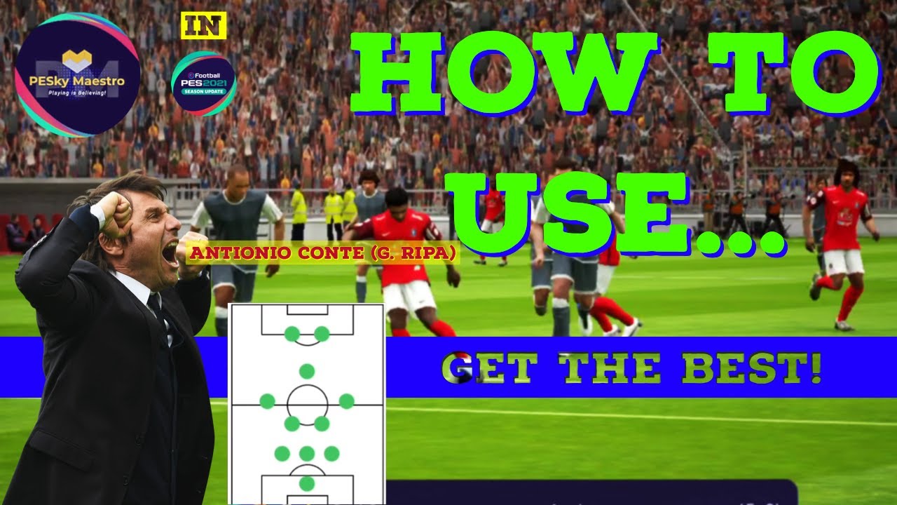 Antonio Conte (G. RIPA) Manager Review | How to Use G. RIPA | Better than Gasperini? | PES 2021