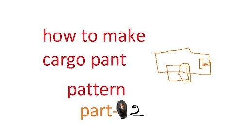 how to make cargo pant lectra modaris part-2