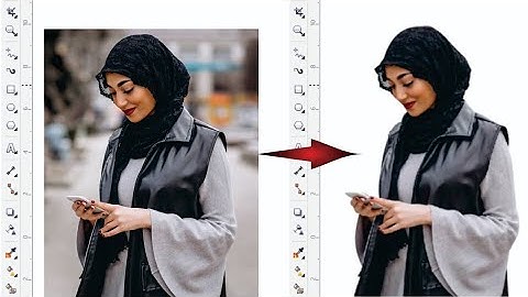 Powerclip: How To Remove Background from pictures | CorelDraw , Tutorial for beginners.