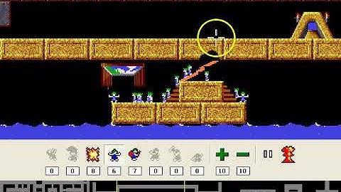 Lemmings Taxing Level 26: Call in the bomb squad