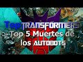 Top 5 Muertes de los Autobots (Peliculas) - TopTransformers