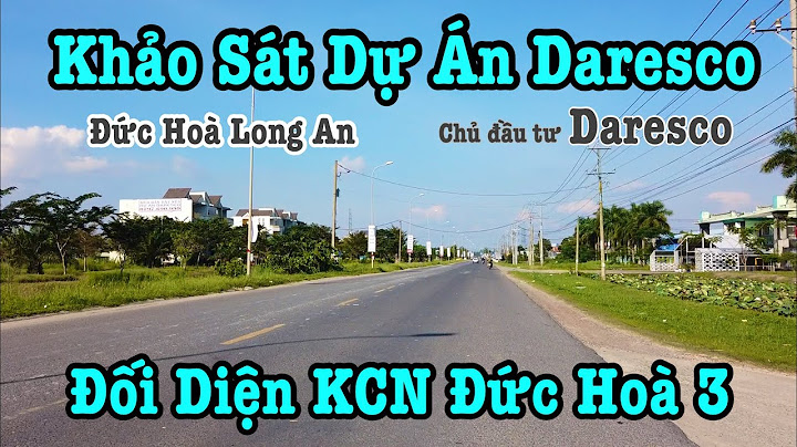 Cty hóa đông đường số 3 đức hòa long an năm 2024