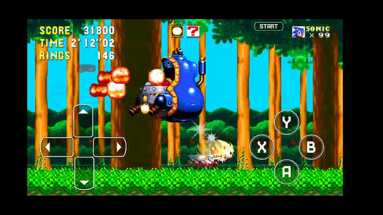 Sonic 3 Remake Eggman Blue Glass YouTube