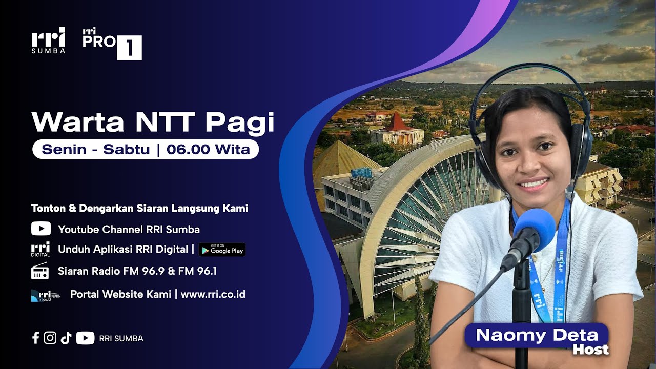 🔴 Live - Warta NTT Pagi | 01 Oktober 2025