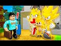 Adopted By SUPER SONIC Family! (Roblox)