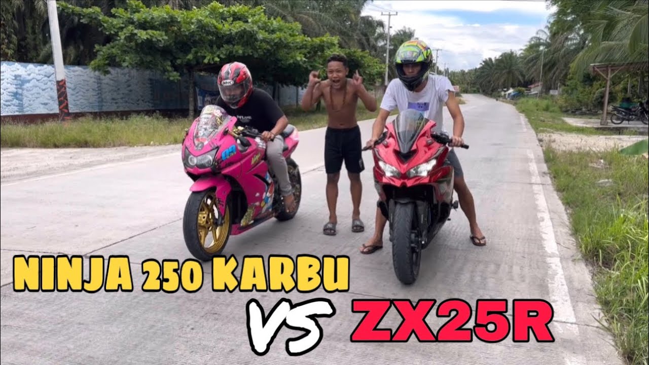 NINJA 250 KARBU VS ZX25R