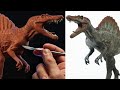 Sculpting SPINOSAURUS | Jurassic Park III [ 2001 ]