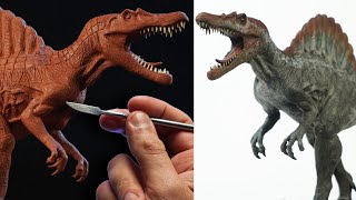 Sculpting SPINOSAURUS | Jurassic Park III [ 2001 ] screenshot 3