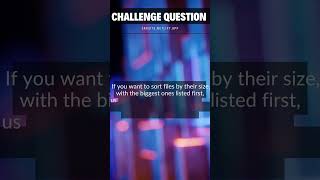 Linux Ls Challenge Questions