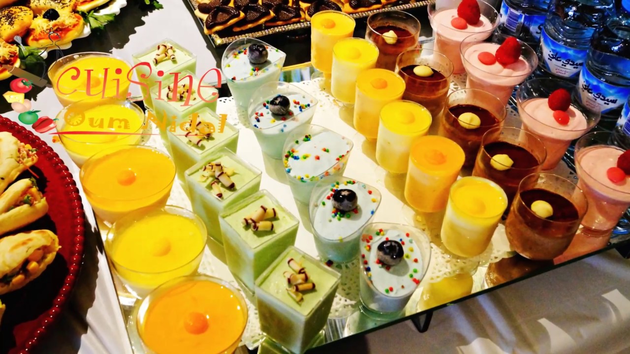 كلاص أو ايس كريم بنكهات مختلفة راقي و لذيذ و سهل التحضير/ Verrines glaces/Ice cream