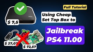 Jailbreak PS4 With Cheap Set Top Box || Without Raspberry Pi