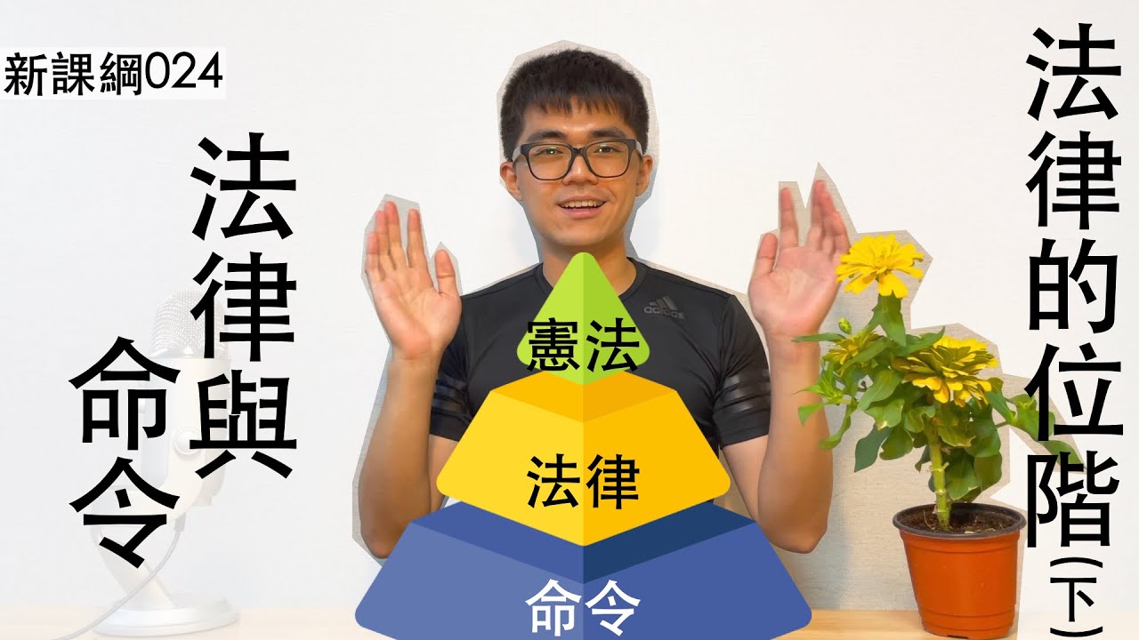 新課綱024-法律的位階(下)-法律與命令